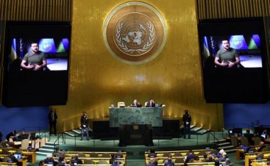 Zelensky prezanton “formulën” për paqe në OKB: Rusia duhet të përballet “vetëm me ndëshkim”