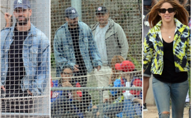 Shakira dhe Pique shikojnë djalin duke luajtur bejsboll, dyshja mban distancë pas ndarjes së hidhur (FOTO LAJM)