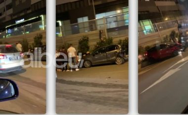Aksident i rëndë në Tiranë, bëhen “copash” tre makina (VIDEO)