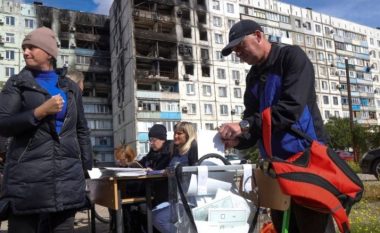 Del rezultati i referendumeve në rajonet ukrainase, zyrtarët pro rusë shpallin fitoren