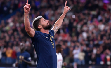 Shënoi ndaj Austrisë, Giroud bëhet golashënuesi më i vjetër në historinë e Francës