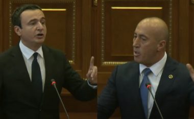 Debat në Kuvendin e Kosovës, Haradinaj ankohet për ndërprerjen e fjalës, Kurti mbron ministrin e akuzuar: Nuk të ofendoi