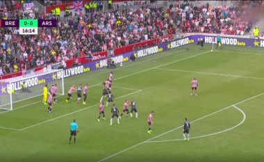 Arsenal shënon ndaj Brentford, Saliba autori golit (VIDEO)