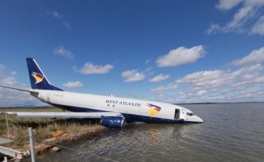 Prag tragjedie në Francë, avioni përfundon në ujë nga moti i keq (VIDEO)