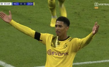 Zhbllokohet sfida në “Etihad”, Dortmund kalon në avantazh ndaj City-t (VIDEO)