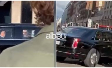 Funerali i Mbretëreshës, mjeti blind i Joe Biden bllokohet në trafikun e Londrës (VIDEO)