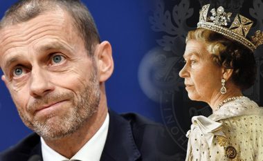 Presidenti i UEFA-s, Ceferin: Jemi të pikëlluar për humbjen e Elizabeth II
