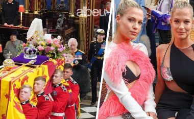 Bota në zi për Mbretëreshën, mbesat e Princeshës Dianës marrin gjithë vëmendjen në Javën e Modës (FOTO LAJM)