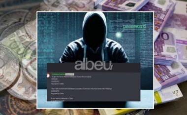 Sulmuan sistemin TIMS, hakerat nxjerrin në shitje sekretet e shtetit shqiptar, sa kushtojnë