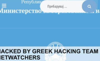 Faqja e internetit të Ministrisë së Arsimit në RMV sulmohet nga hakerët grekë