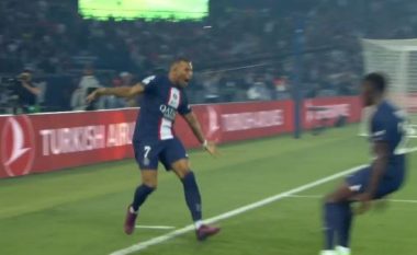 Mbappe realizon gol të jashtëzakonshëm, kombinim perfekt me Neymar (VIDEO)