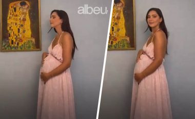Nevina Shtylla shtatzënë? Moderatorja zbulon të vërtetën e barkut të rrumbullakosur (VIDEO)