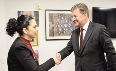 Takimi me Osmanin, Lajçak: Biseduam për dialogun Kosovë-Serbi dhe domosdoshmërinë për zgjidhje konkrete
