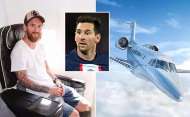 Messi është kritikuar nga aktivistët, avioni i tij privat bëri 52 fluturime në tre muaj