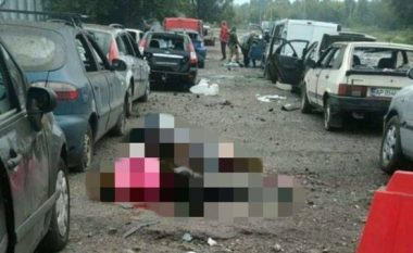 Rusia sulmon me raketë autokolonën në Zaporizhzhia, të paktën 30 viktima e dhjetra të vdekur