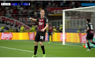 Fantastik Milani, dyfishon rezultatin ndaj Dinamo Zagreb (VIDEO)