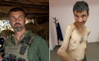 “Kockë e lëkurë”, Ukraina publikon foton tronditëse të një ushtari të zënë rob nga Rusia