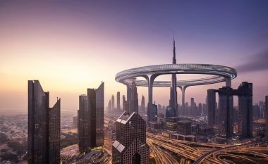 Projekti spektakolar, një “unazë” për Burj Khalifa (FOTO LAJM)