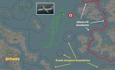 Prag lufte në Egje, avioni turk fluturon vetëm 80 kilometra larg Athinës
