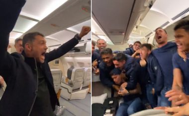 Atletico Madrid humbi penalltinë, festa e Portos në avion bëhet virale (VIDEO)