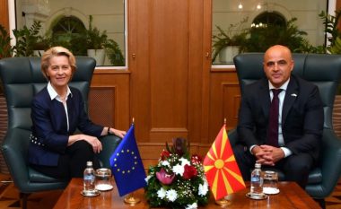 “Jemi përgatitur edhe për fluks rë refugjatëve”, Von der Leyen në Shkup: Do t’ia dalim me krizën energjitike