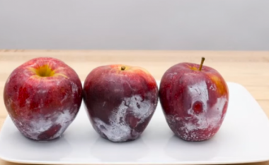Me këtë test të thjeshtë në shtëpi, kuptoni nëse mollët janë të lyera apo bio