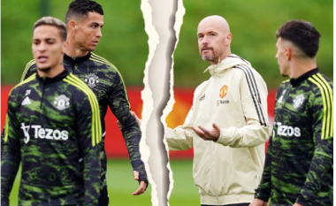 Tensionit brenda kampit stërvitor të United, “përplasje” Ronaldo-Ten Hag: Është “kokëfortë”