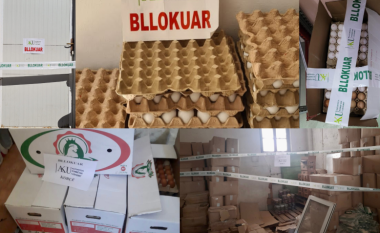 Pa etiketa dhe të skaduara, bllokohen 20,000 kokrra vezë: AKU vendos 21 milion lekë gjoba në Korçë