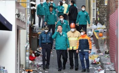Tragjedia e Halloween-it me 153 viktima, Korea e Jugut në zi kombëtare