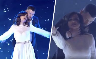 Monika Lubonja bëhet papritur nostalgjike për kërcimin me Donaldin (VIDEO)