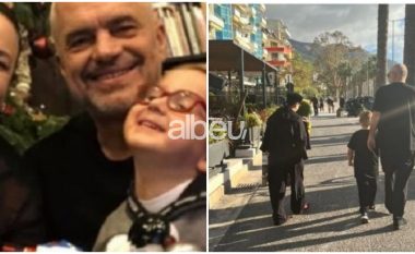 Rama rikthehet në Vlorë, publikon foton e veçantë me gruan dhe djalin