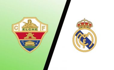 Formacionet zyrtare Elche-Real Madrid, “Los Blancos” duan të ruajnë kreun