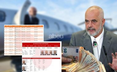 Shifra e frikshme! Sa milionë euro u kanë kushtuar shqiptarëve 127 udhëtimet e kryeministrit me Charter dhe destinacioni i tij i preferuar