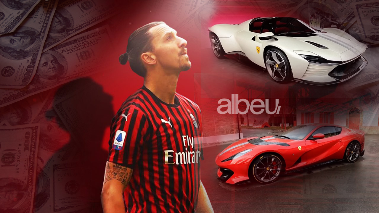 Zlatan Ibrahimovic i dhuron vetes dy super makina për ditëlindje