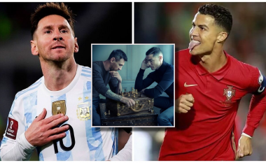 Ronaldo dhe Messi përballen jo vetëm në fushë, postojnë foton bashkë duke luajtur shah