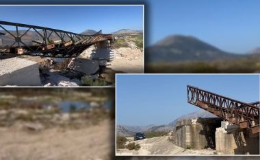 Shembet sërish ura në fshatin Vane në Sarandë, 500 banorë mbetet të “izoluar”