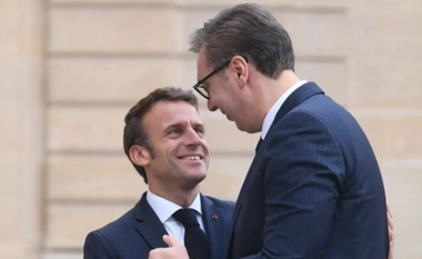 “Takim i shkëlqyer me presidentin e Francës dhe një mik të Serbisë”, Vuçiç takohet me Macron