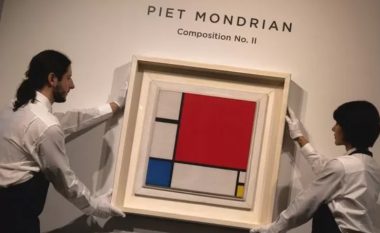Shifra marramendëse, piktura e Mondrian shitet për 51 milionë dollarë në ankandin e New York