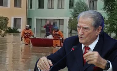 Përmbytjet e mëdha, Berisha niset drejt Shkodrës