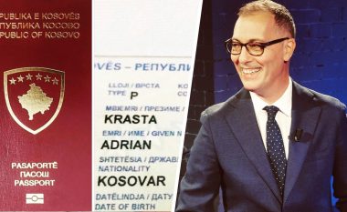 Adi Krasta merr nënshtetësinë kosovare