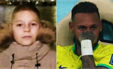 E pabesueshme: Një fëmijë nga Beogradi parashikoi lotët e Neymar në ndeshjen me Serbinë (VIDEO)