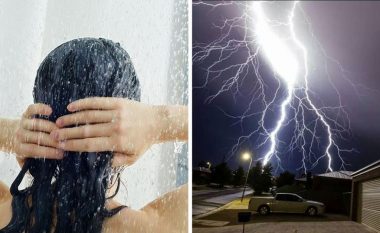 A mund të bëni dush gjatë stuhive me rrufe? Ekspertët japin përgjigjen përfundmitare