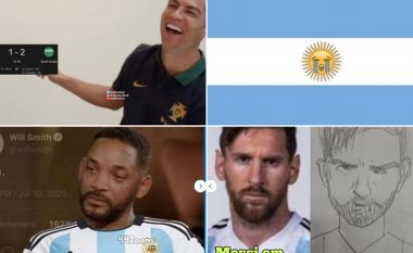 Humbja e Argjentinës bën që rrjeti të shpërthejë me tallje, plasin memet në internet