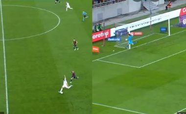 E pabesueshme: Podolski realizon supergol nga mesfusha