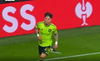 Man United në avantazh, Garnacho shënon gol të mrekullueshëm pas asistimit të idhullit të tij CR7 (VIDEO)