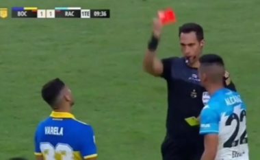 Befasuese gjatë finales Boca Juniors-Racing, gjyqtari nxjerr 10 kartona të kuq (VIDEO)