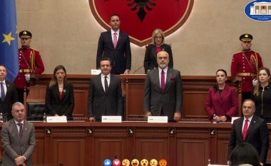 110 vjetori i Pavarësisë, mblidhen dy kuvendet Shqipëri – Kosovë, Rama e Kurti krah njëri-tjetrit (VIDEO)
