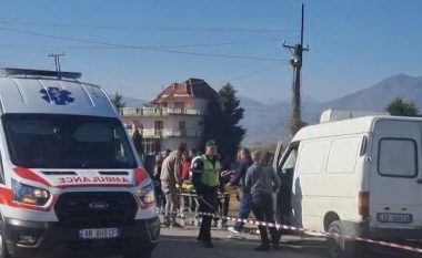 Aksident në Korçë, një i lënduar rëndë