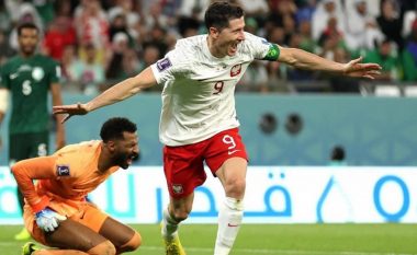 Lewandowski shënon golin e parë në një Botëror, Polonia merr 3 pikë ndaj Arabisë Saudite