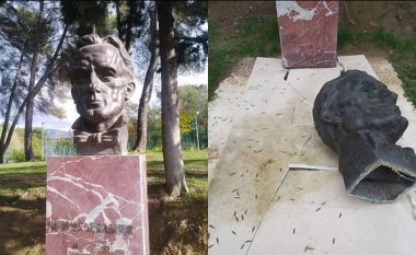 Shkatërrohet memoriali i Mit’hat Frashërit në Tiranë